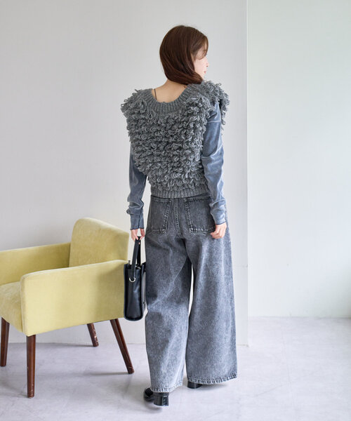 【セール】ループハンドベスト（ベスト）｜Kastane（カスタネ）