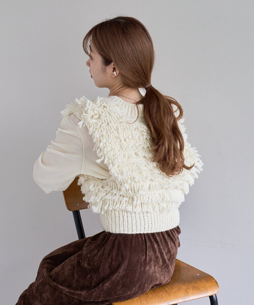 【セール】ループハンドベスト（ベスト）｜Kastane（カスタネ）