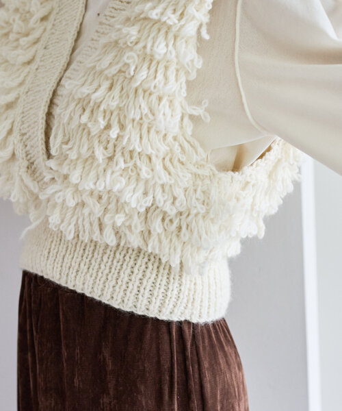 【セール】ループハンドベスト（ベスト）｜Kastane（カスタネ）