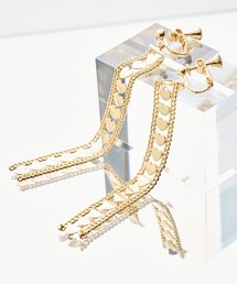 JENNE（ジェンヌ）の「ハートチェーンイヤリング（イヤリング）」