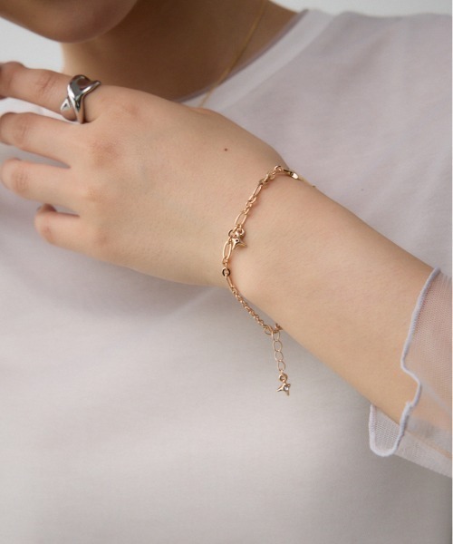 Ado 蜃気楼　ピアスとブレスレット セット スワンネックレスピアスセット【NE2409-06】 | ブライダルアクセサリー