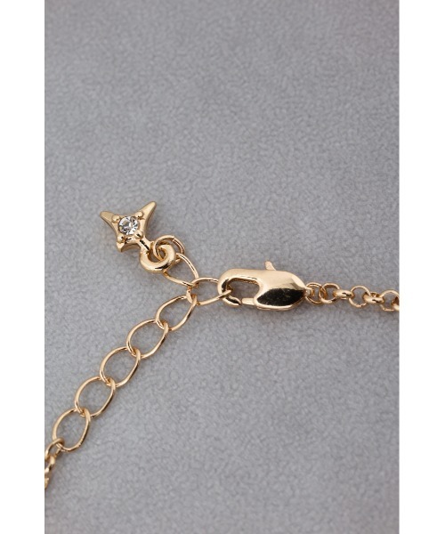 AZUL by moussy（アズールバイマウジー）の「ダイヤシェイプドブレスレット（ブレスレット・レディース・シルバー/ゴールド系その他・FREE）」の12枚目の写真