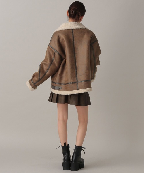 emiosk様　ムートン　aとc Mouton Short Jacket（2204415018