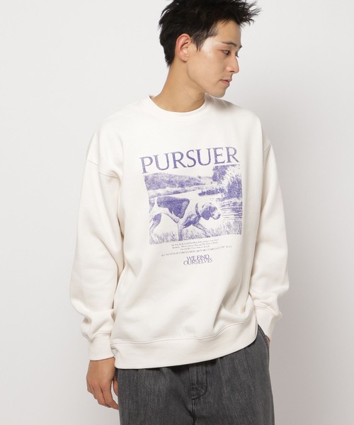 niko and...(ニコアンド)の「アソートグラフィックプルオーバー(スウェット・メンズ・ライトグレー/ブラック/オフホワイト・LARGE/MEDIUM)」の11枚目の写真