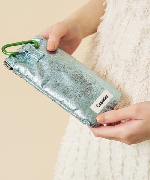 Casselini（キャセリーニ）の「【Casselini】刺繍サングラスケース 254-110801（サングラス・レディース・シルバー/ブラック/グリーン/ピンク/ブルー・FREE）」の9枚目の写真