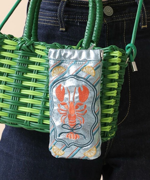 Casselini（キャセリーニ）の「【Casselini】刺繍サングラスケース 254-110801（サングラス・レディース・シルバー/ブラック/グリーン/ピンク/ブルー・FREE）」の18枚目の写真