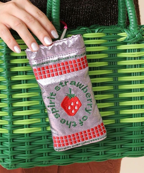 Casselini（キャセリーニ）の「【Casselini】刺繍サングラスケース 254-110801（サングラス・レディース・シルバー/ブラック/グリーン/ピンク/ブルー・FREE）」の19枚目の写真