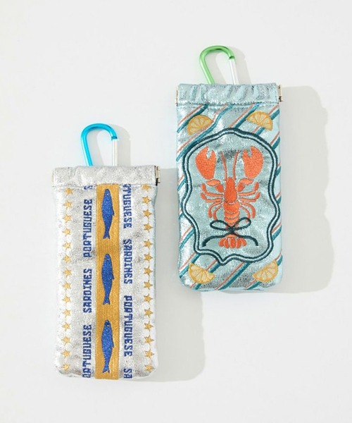 Casselini（キャセリーニ）の「【Casselini】刺繍サングラスケース 254-110801（サングラス・レディース・シルバー/ブラック/グリーン/ピンク/ブルー・FREE）」の20枚目の写真