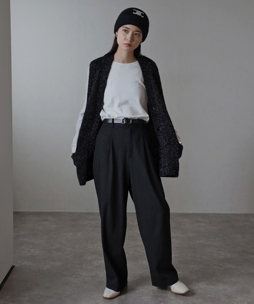 ベスト ジレ glitter shaggy black button vest / ラメシャギー黒釦ベスト レディース 楽天市場】ENC エンク glitter shaggy black button vest