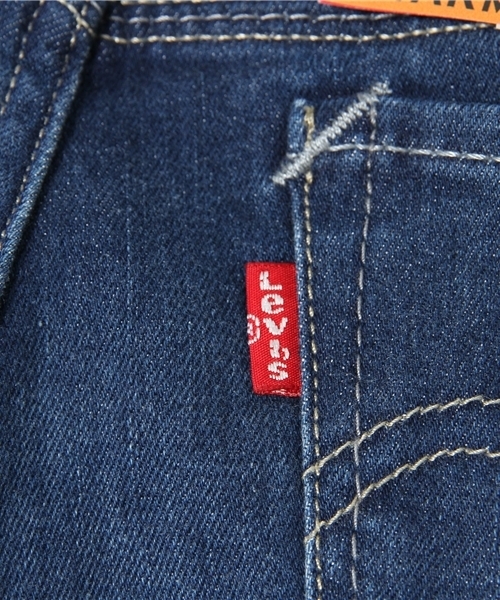 Levi's（リーバイス）の「711-アジアンスキニー/ミッドカラー/11.9oz ストレッチデニム/ダブルステッチ（デニムパンツ・レディース・インディゴブルー・24inch/27inch/26inch/23inch/25inch/28inch）」の6枚目の写真