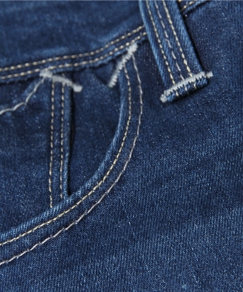 Levi's（リーバイス）の「711-アジアンスキニー/ミッドカラー/11.9oz ストレッチデニム/ダブルステッチ（デニムパンツ・レディース・インディゴブルー・24inch/27inch/26inch/23inch/25inch/28inch）」の8枚目の写真