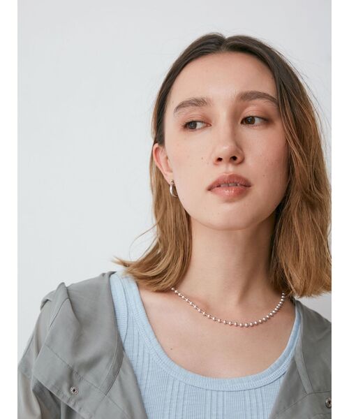 Ungrid（アングリッド）の「ボールチェーンネックレス（ネックレス・レディース・シルバー/ゴールド・FREE）」の19枚目の写真