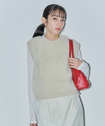 LIENCOEUR | シャギーニットベスト(ベスト)