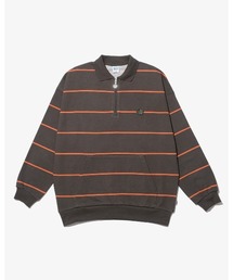 KEBOZ | BORDER SWEAT POLO(スウェット)