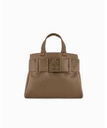 ARMANI EXCHANGE | 【A|X アルマーニ エクスチェンジ】BOXロゴバックル ハンドバッグ(ハンドバッグ)