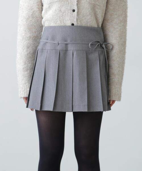 FREE'S MART（フリーズマート）の「◆ラッププリーツミニスカート（スカート・レディース・グレー/ブラウン系その他・SMALL/MEDIUM）」の11枚目の写真