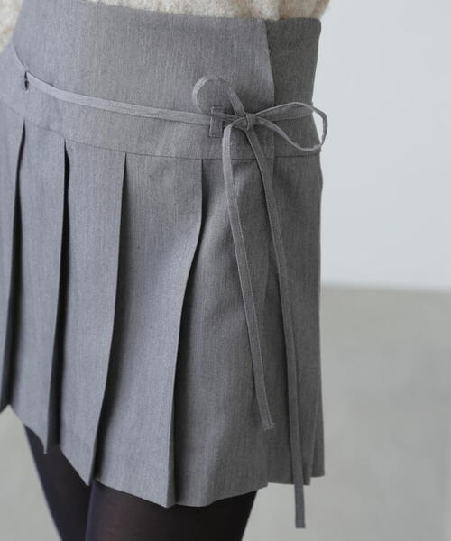 FREE'S MART（フリーズマート）の「◆ラッププリーツミニスカート（スカート・レディース・グレー/ブラウン系その他・SMALL/MEDIUM）」の18枚目の写真