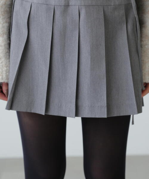 FREE'S MART（フリーズマート）の「◆ラッププリーツミニスカート（スカート・レディース・グレー/ブラウン系その他・SMALL/MEDIUM）」の19枚目の写真