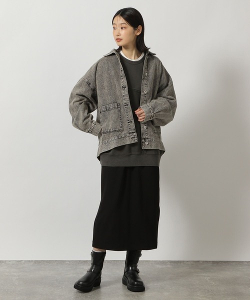 LAKOLE(ラコレ)の「リメイク風スウェット / 291816(スウェット・レディース・ライトグリーン/チャコール/アイボリー・FREE)」の11枚目の写真