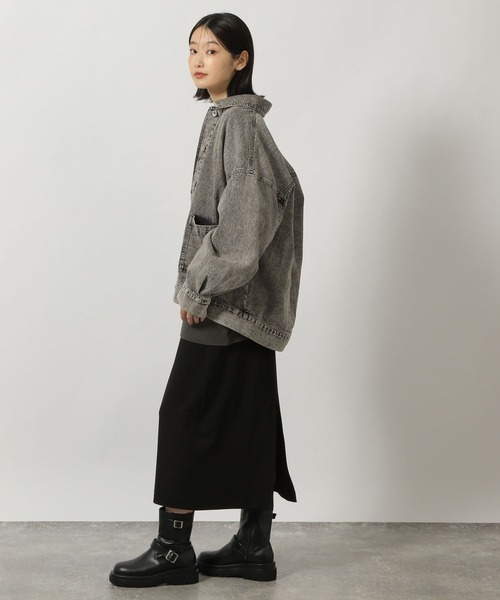 LAKOLE(ラコレ)の「リメイク風スウェット / 291816(スウェット・レディース・ライトグリーン/チャコール/アイボリー・FREE)」の10枚目の写真