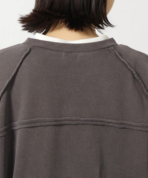 LAKOLE(ラコレ)の「リメイク風スウェット / 291816(スウェット・レディース・ライトグリーン/チャコール/アイボリー・FREE)」の22枚目の写真