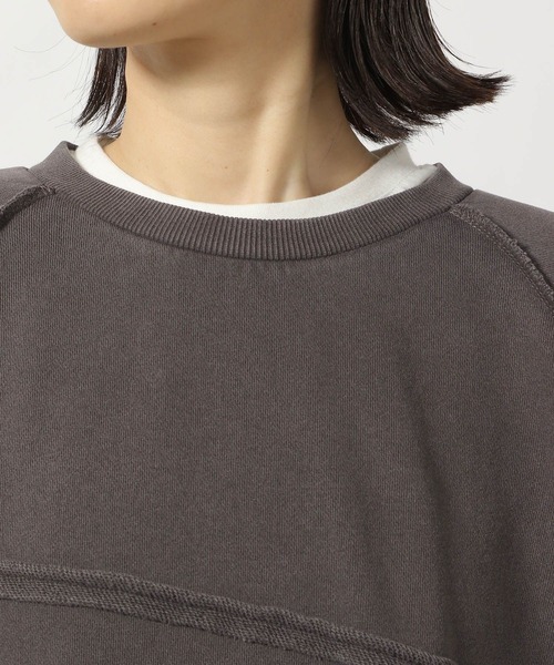 LAKOLE(ラコレ)の「リメイク風スウェット / 291816(スウェット・レディース・ライトグリーン/チャコール/アイボリー・FREE)」の20枚目の写真