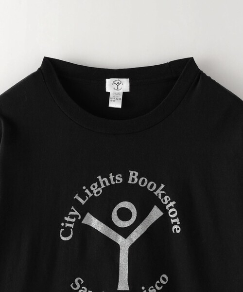 CITY LIGHTS BOOK STORE × Steven Alan＞ 90'S LOGO LSL/Tシャツ
