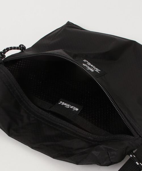 WILD THINGS（ワイルドシングス）の「【WILD THINGS/ワイルドシングス】CORDURA fabric サコッシュ ショルダーバッグ（ショルダーバッグ・メンズ・パープル系/ブラック/ブルー系/グリーン系・FREE）」の21枚目の写真