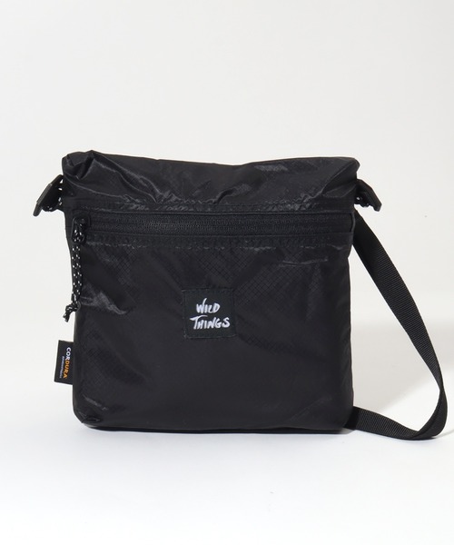 WILD THINGS（ワイルドシングス）の「【WILD THINGS/ワイルドシングス】CORDURA fabric サコッシュ ショルダーバッグ（ショルダーバッグ・メンズ・パープル系/ブラック/ブルー系/グリーン系・FREE）」の5枚目の写真