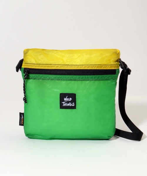 WILD THINGS（ワイルドシングス）の「【WILD THINGS/ワイルドシングス】CORDURA fabric サコッシュ ショルダーバッグ（ショルダーバッグ・メンズ・パープル系/ブラック/ブルー系/グリーン系・FREE）」の6枚目の写真
