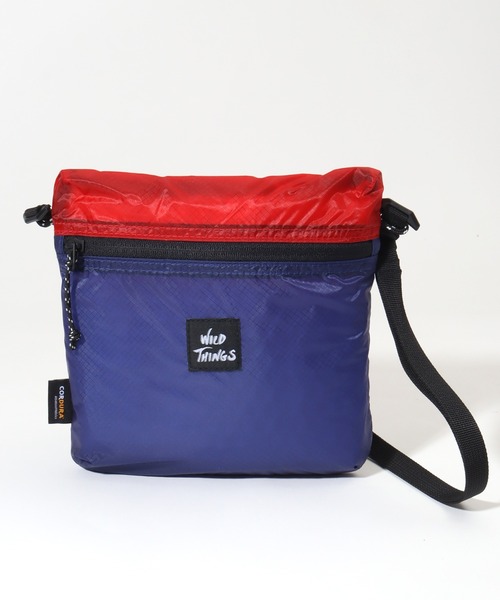 WILD THINGS（ワイルドシングス）の「【WILD THINGS/ワイルドシングス】CORDURA fabric サコッシュ ショルダーバッグ（ショルダーバッグ・メンズ・パープル系/ブラック/ブルー系/グリーン系・FREE）」の7枚目の写真