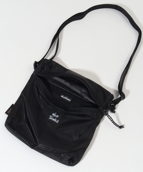 WILD THINGS（ワイルドシングス）の「【WILD THINGS/ワイルドシングス】CORDURA fabric サコッシュ ショルダーバッグ（ショルダーバッグ・メンズ・パープル系/ブラック/ブルー系/グリーン系・FREE）」の13枚目の写真