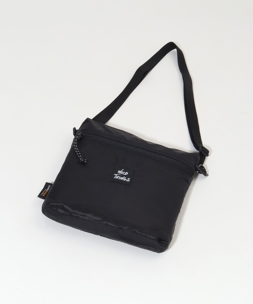 WILD THINGS（ワイルドシングス）の「【WILD THINGS/ワイルドシングス】CORDURA fabric サコッシュ ショルダーバッグ（ショルダーバッグ・メンズ・パープル系/ブラック/ブルー系/グリーン系・FREE）」の12枚目の写真