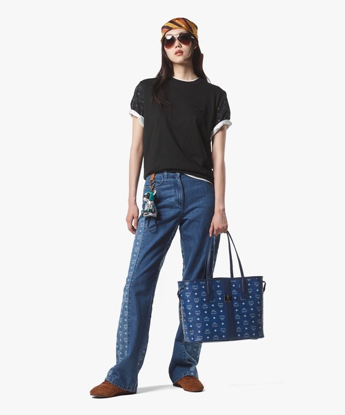 MCM(エムシーエム)の「Liz ショッパーバッグ - ヴィセトス(トートバッグ・レディース・ピンク・ONE SIZE)」の5枚目の写真