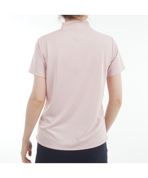TOMMY HILFIGER GOLF（トミー ヒルフィガー ゴルフ）の「ﾗｲﾝﾛｺﾞ 半袖ﾓｯｸﾈｯｸｼｬﾂ（その他トップス・レディース・ホワイト/ピンク/ネイビー/ブラック・L/M/S/LL）」の12枚目の写真