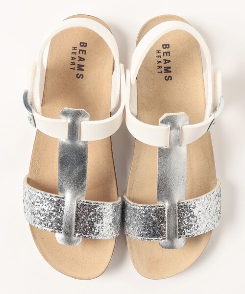BEAMS HEART(ビームスハート)の「Tストラップ グリッター サンダル(サンダル・レディース・ブラック/シルバー/ゴールド・MEDIUM/LARGE/SMALL)」の20枚目の写真