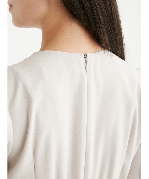 CELFORD（セルフォード）の「ベルトデザイントレンチ風ワンピース（ワンピース・レディース・ライトベージュ/ネイビー/サックスブルー・36/38）」の6枚目の写真