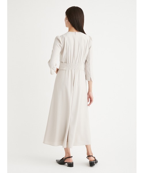 CELFORD（セルフォード）の「ベルトデザイントレンチ風ワンピース（ワンピース・レディース・ライトベージュ/ネイビー/サックスブルー・36/38）」の14枚目の写真