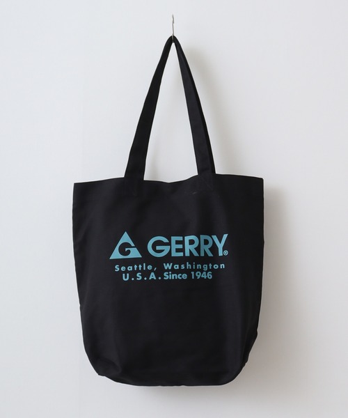 GERRY（ジェリー）の「GERRY ロゴ キャンバス トートバッグ 男女兼用（トートバッグ・メンズ・アイボリー/ブラック・FREE）」の3枚目の写真