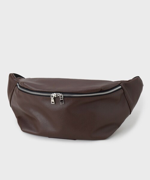 tk.TAKEO KIKUCHI（ティーケータケオキクチ）の「◆BIGウエストバッグ（ボディバッグ/ウエストポーチ・メンズ・ブラック/ダークブラウン/ネイビー・00）」の12枚目の写真