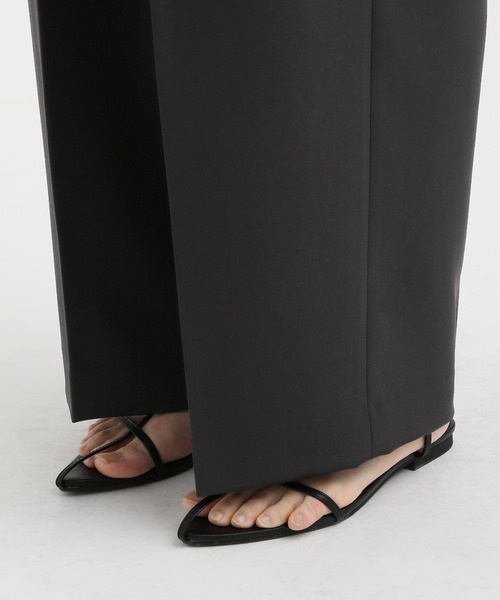 STERNBERG(スタンバーグ)の「3タックワイドパンツ(スラックス・レディース・ブラック/ベージュ・SMALL/MEDIUM/LARGE)」の14枚目の写真