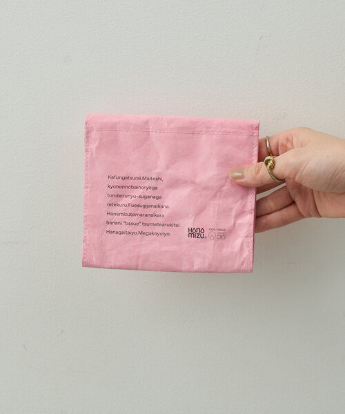 BIRTHDAY BAR（バースデイバー）の「HANAMIZU KAFUN BAG（ポーチ・レディース・ブルー/シルバー/ホワイト系その他/ホワイト/ピンク・0）」の11枚目の写真