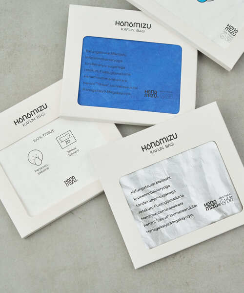BIRTHDAY BAR（バースデイバー）の「HANAMIZU KAFUN BAG（ポーチ・レディース・ブルー/シルバー/ホワイト系その他/ホワイト/ピンク・0）」の18枚目の写真