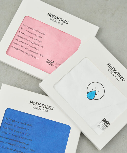 BIRTHDAY BAR（バースデイバー）の「HANAMIZU KAFUN BAG（ポーチ・レディース・ブルー/シルバー/ホワイト系その他/ホワイト/ピンク・0）」の19枚目の写真