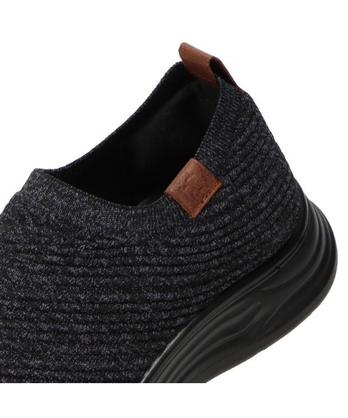 moz（モズ）の「【MOZ】ニットカジュアルシューズ（スニーカー・メンズ・ネイビー/ブラック/ベージュ・26.0cm/25.0cm/26.5cm/25.5cm/27.0cm）」の22枚目の写真