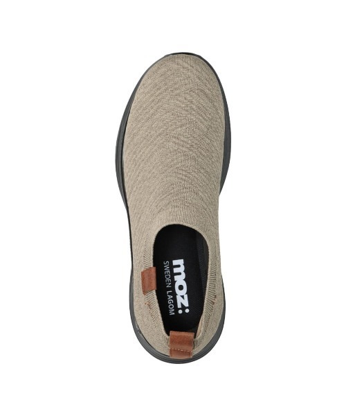 moz（モズ）の「【MOZ】ニットカジュアルシューズ（スニーカー・メンズ・ネイビー/ブラック/ベージュ・26.0cm/25.0cm/26.5cm/25.5cm/27.0cm）」の16枚目の写真