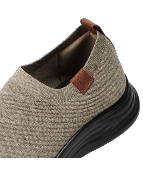 moz（モズ）の「【MOZ】ニットカジュアルシューズ（スニーカー・メンズ・ネイビー/ブラック/ベージュ・26.0cm/25.0cm/26.5cm/25.5cm/27.0cm）」の14枚目の写真