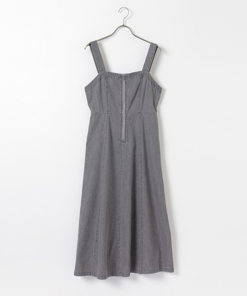 ジャンスカ♡ セール】デニムジャンスカ（ジャンパースカート）｜Honeys