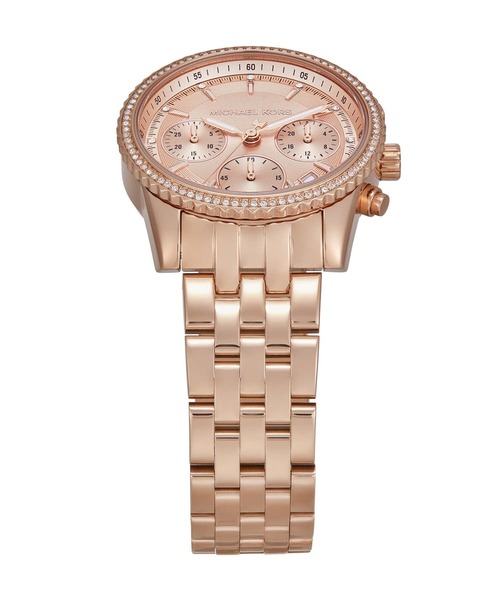 MICHAEL KORS(マイケルコース)の「マイケル・コース 腕時計 レディース アナログ ステンレス MK7531(アナログ腕時計・レディース・ピンクゴールド・FREE)」の2枚目の写真