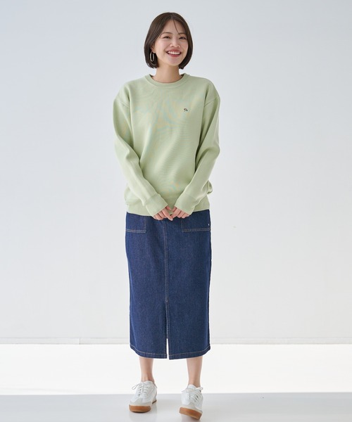 Arnold Palmer（アーノルドパーマー）の「ベイカーポケット ナロー スカート（デニムスカート・レディース・ライトブルー/インディゴブルー/カーキ/ベージュ・S/L/M）」の16枚目の写真